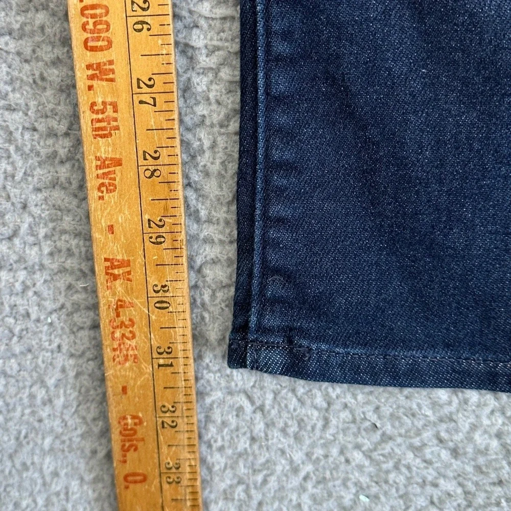 Banana Republic Traveler Jeans Mens 33X32 Blue Slim Fit Straight Stretch Denim